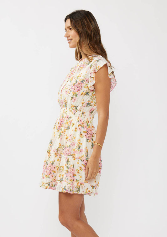 Brynleigh Smocked Mini Dress