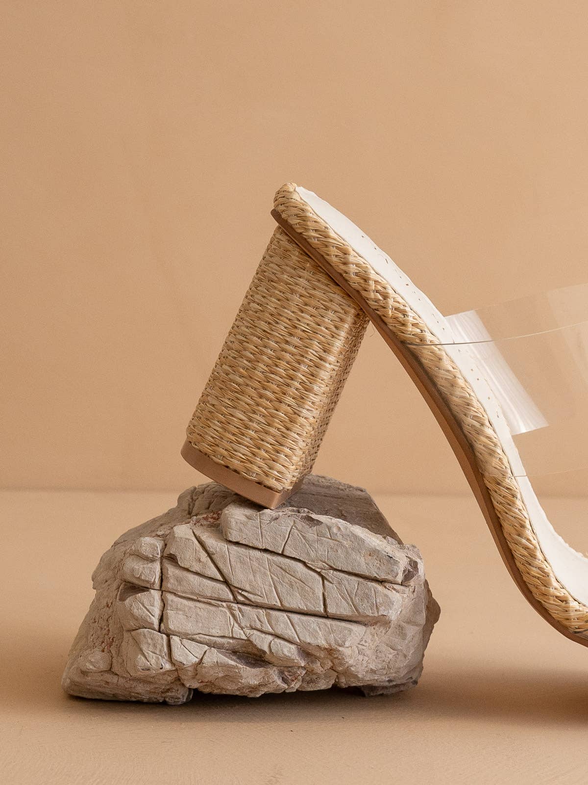 Francee Raffia Heel