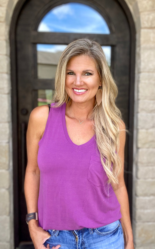 Esther Orchid Blush Tank
