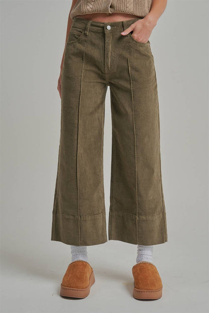 Alisha Corduory Front Seam Pant
