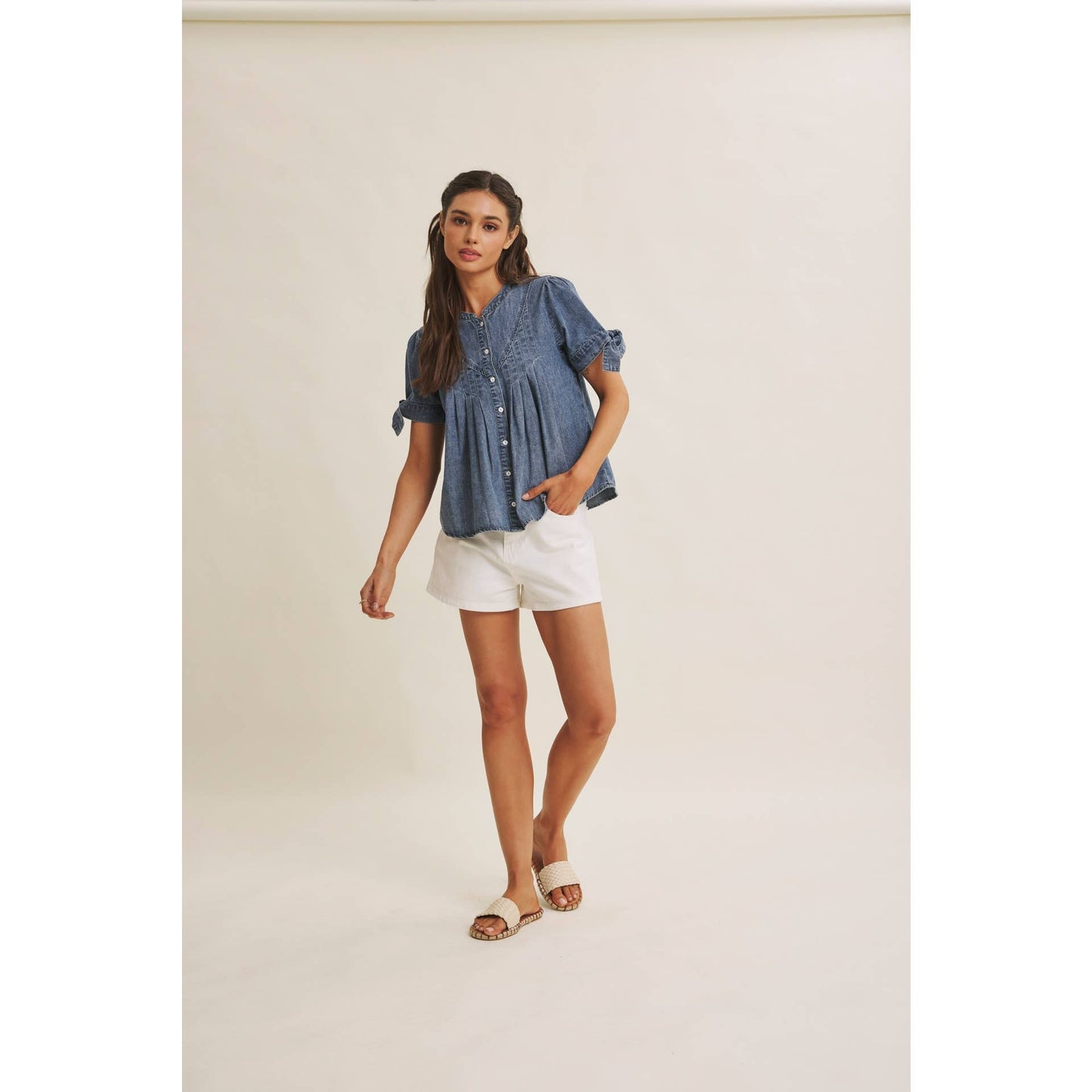 Sunny Day Denim Top