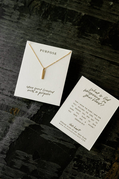 Purpose Whispers Necklace | Christian Jewelry | Gift