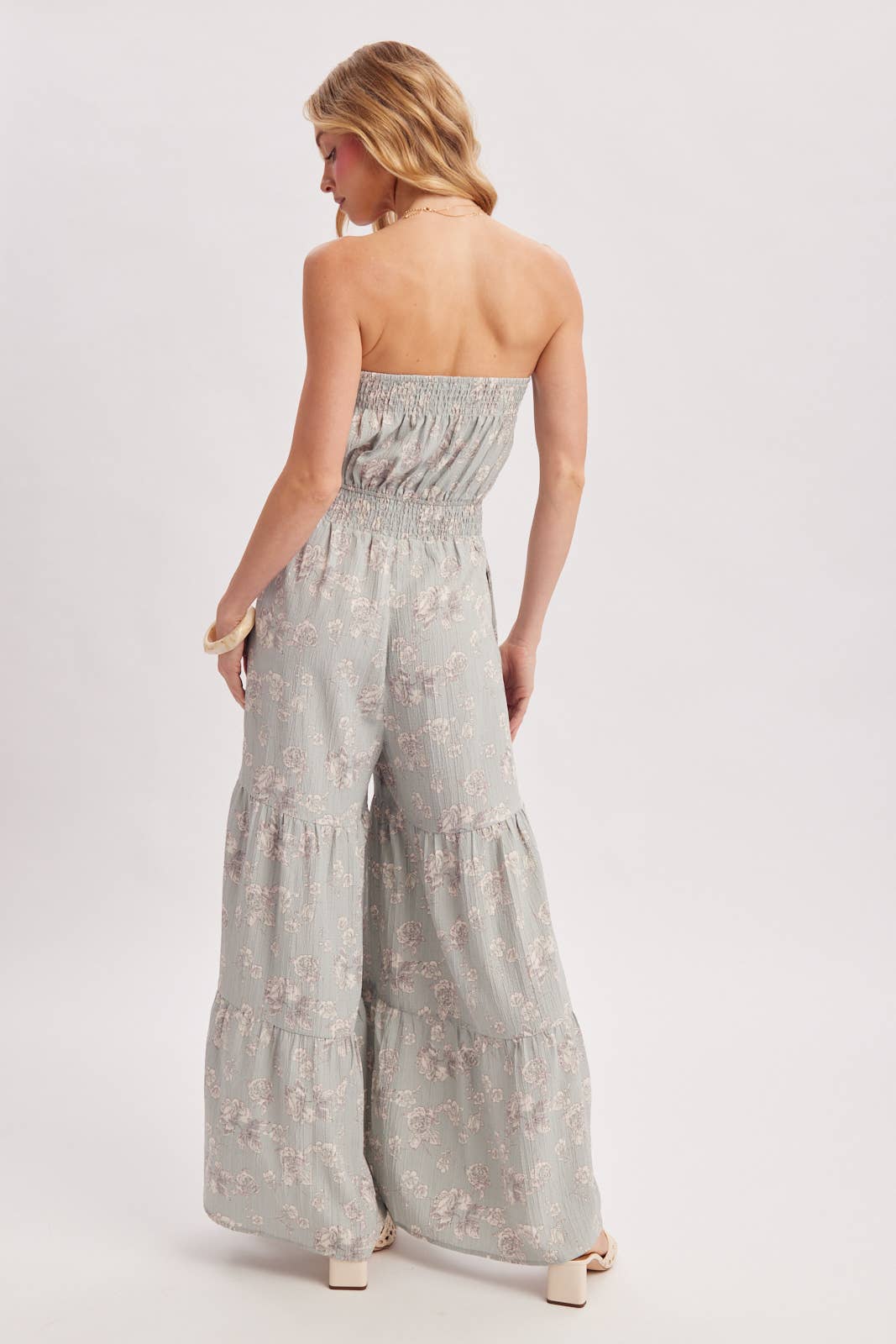 Jillian Smocked Jumpsuit