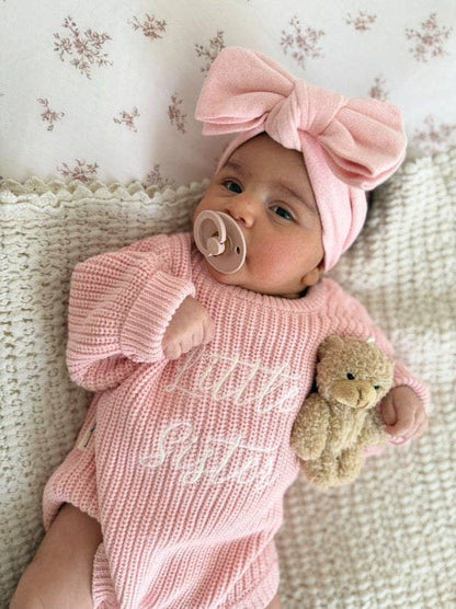 Knit Bow Headband