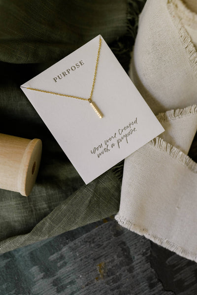 Purpose Whispers Necklace | Christian Jewelry | Gift