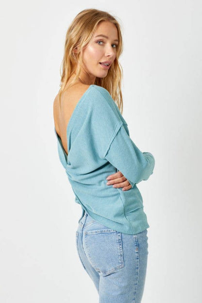 Shaylee  Dolman Top