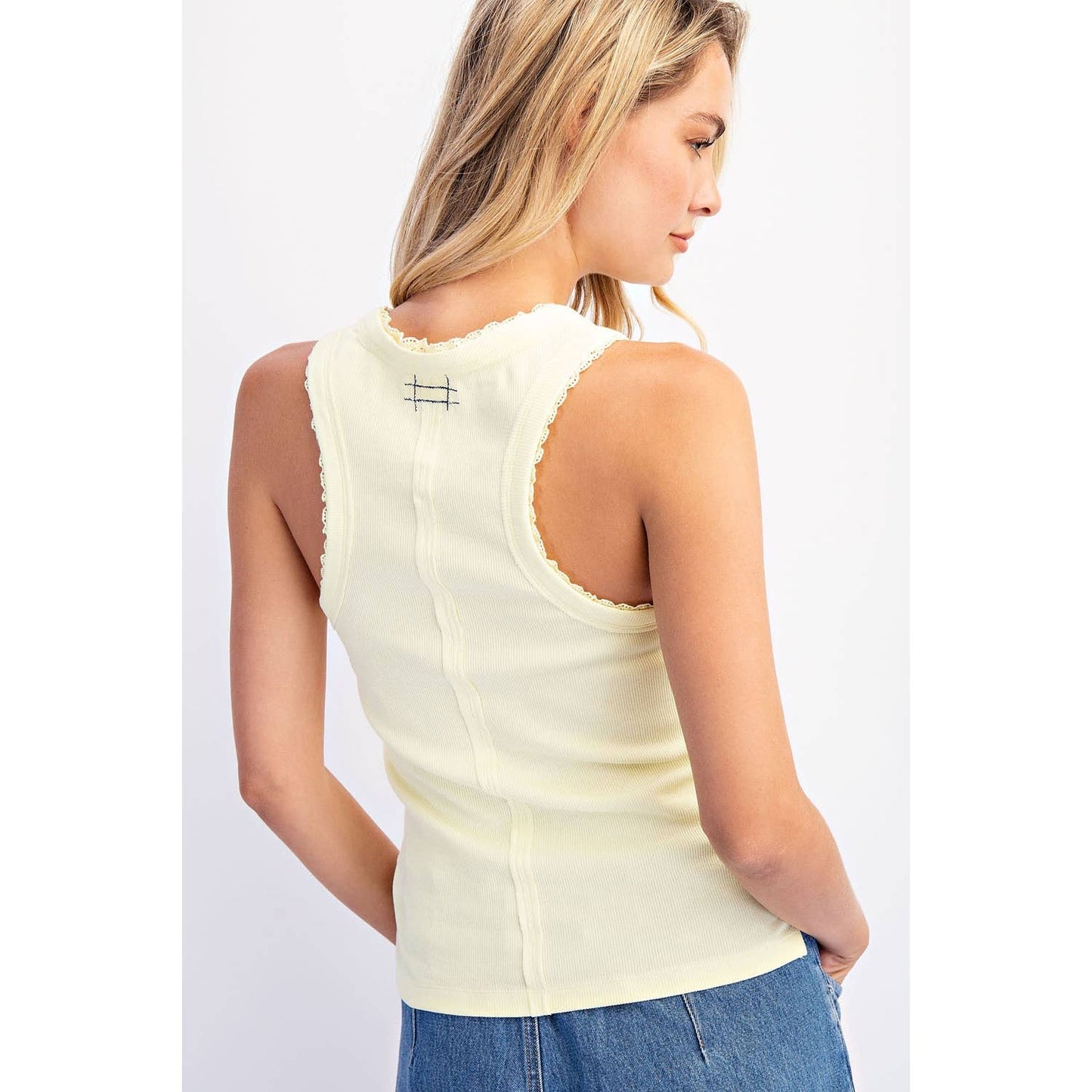RIBBED KNIT TANK ( in 5 colors)