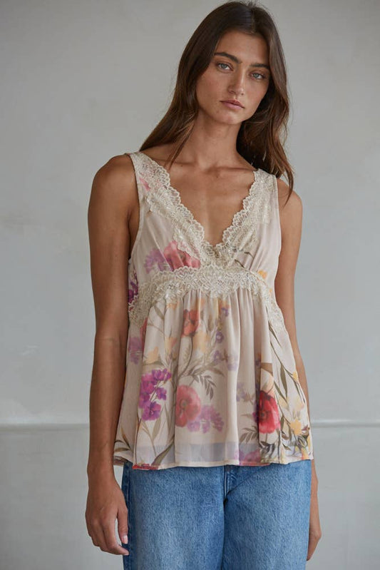 They Way We Were Chiffon Top