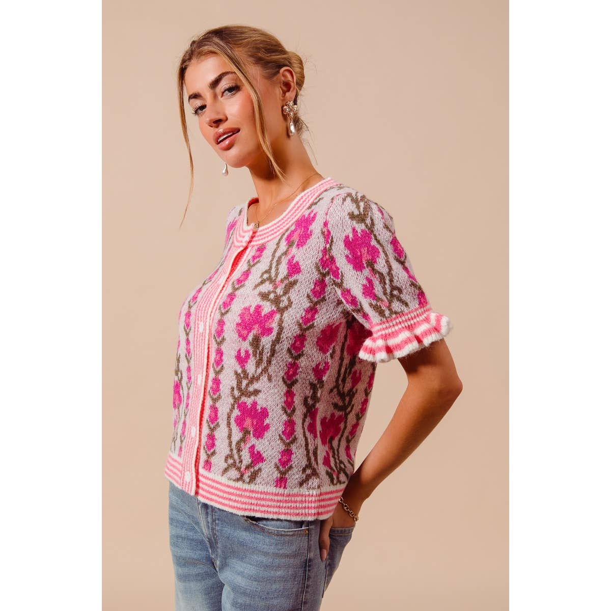 Bevie Button up Cardigan