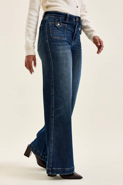 Lexi Retro Wide w/ Front Tab Closure