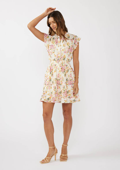 Brynleigh  Smocked Mini Dress
