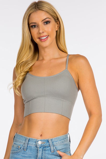 Seamless Long Line Bralette (4 Colors Available)