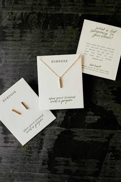 Purpose Whispers Necklace | Christian Jewelry | Gift