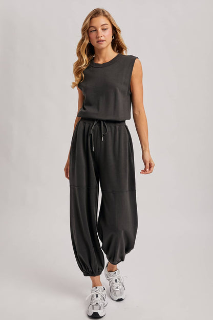Jannie Jumpsuit ( Black or Ash )