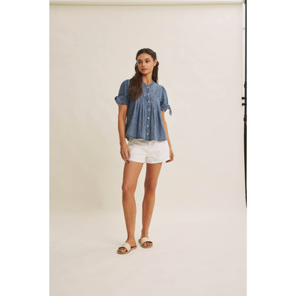 Sunny Day Denim Top