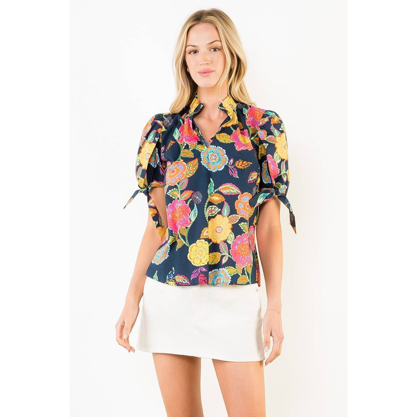 Vanessa Floral Top