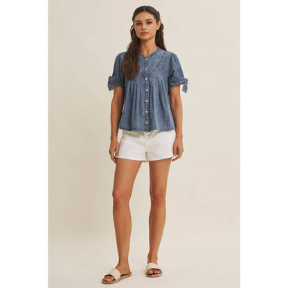 Sunny Day Denim Top