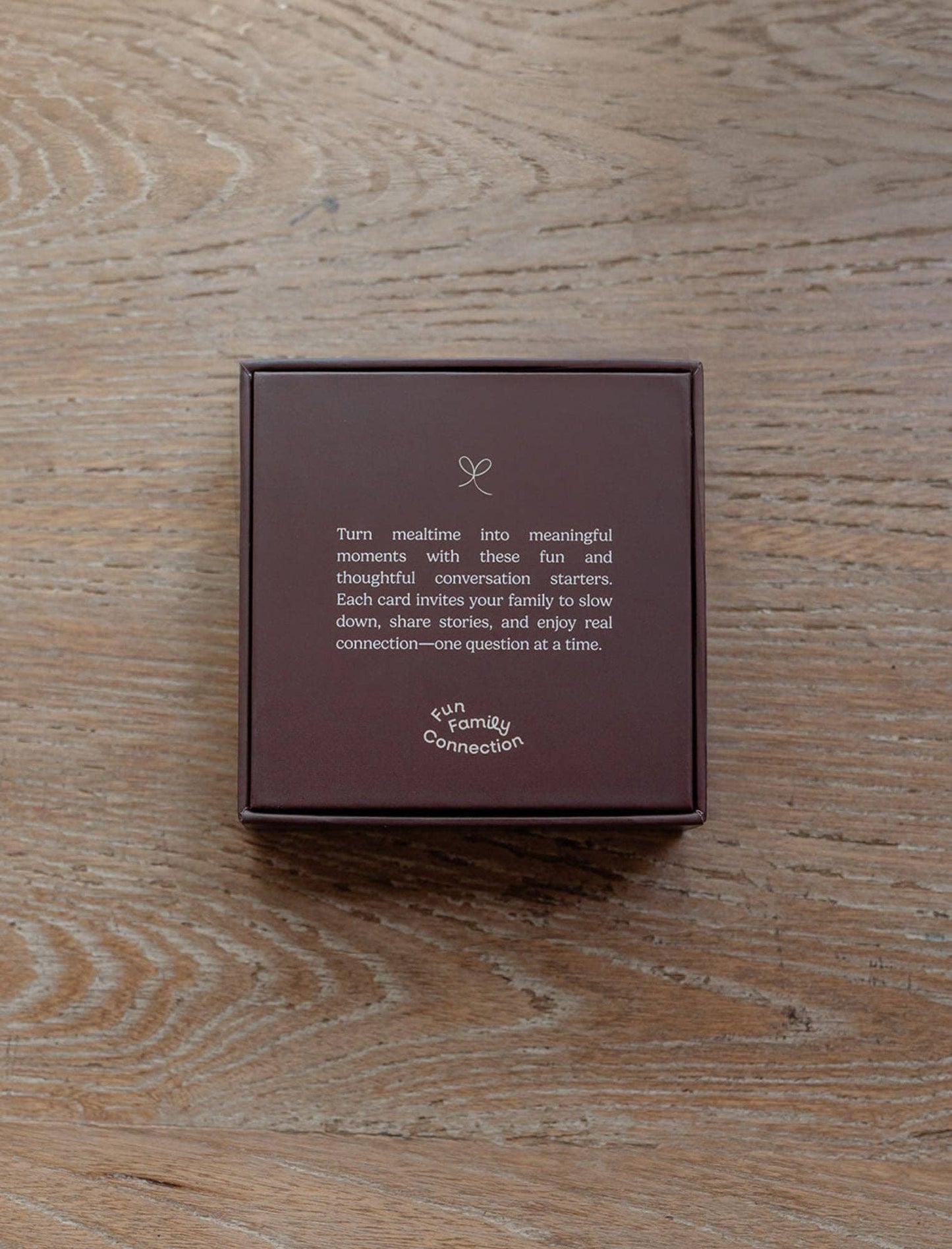 Dinner Table Conversation Cards -Family