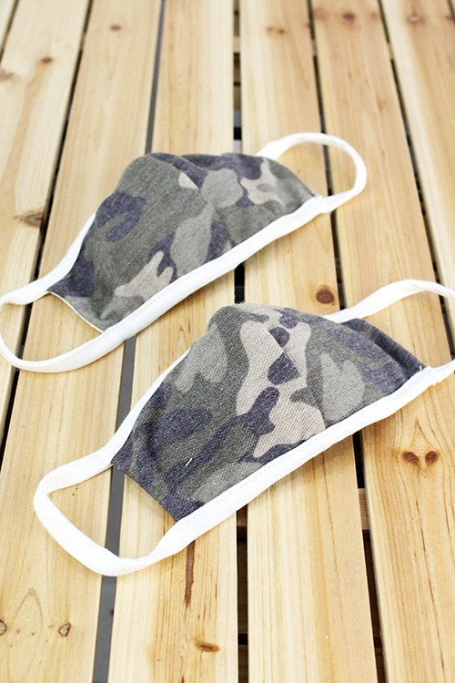 Kid Face Mask (Camo)