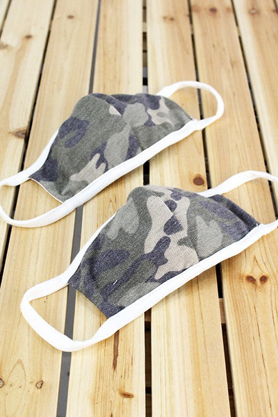 Kid Face Mask (Camo)