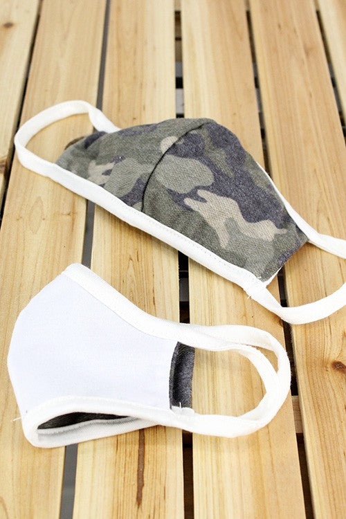 Kid Face Mask (Camo)