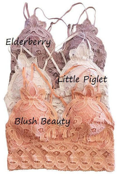 Wild at Heart Bralette | Elderberry
