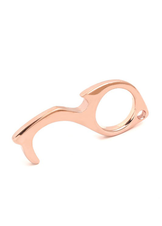 Touchless Copper Keychain
