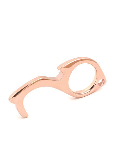 Touchless Copper Keychain