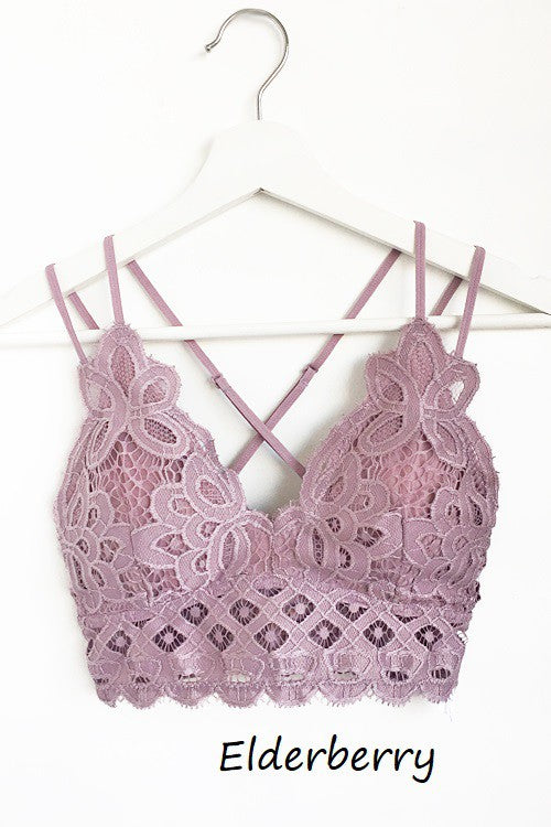 Wild at Heart Bralette | Elderberry
