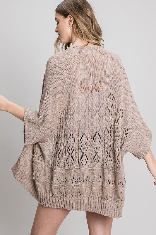 Until Tomorrow Cardigan | Sandstone