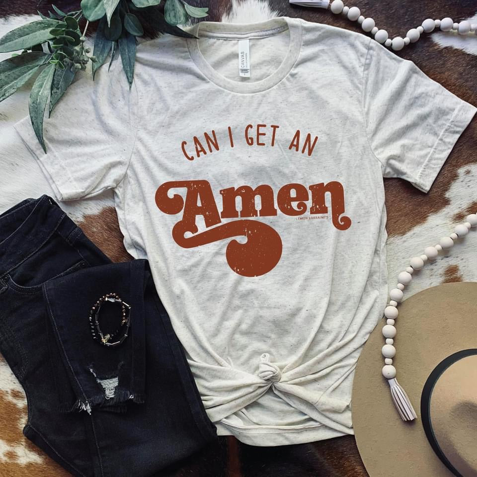 Can I Get An Amen Graphic Tee