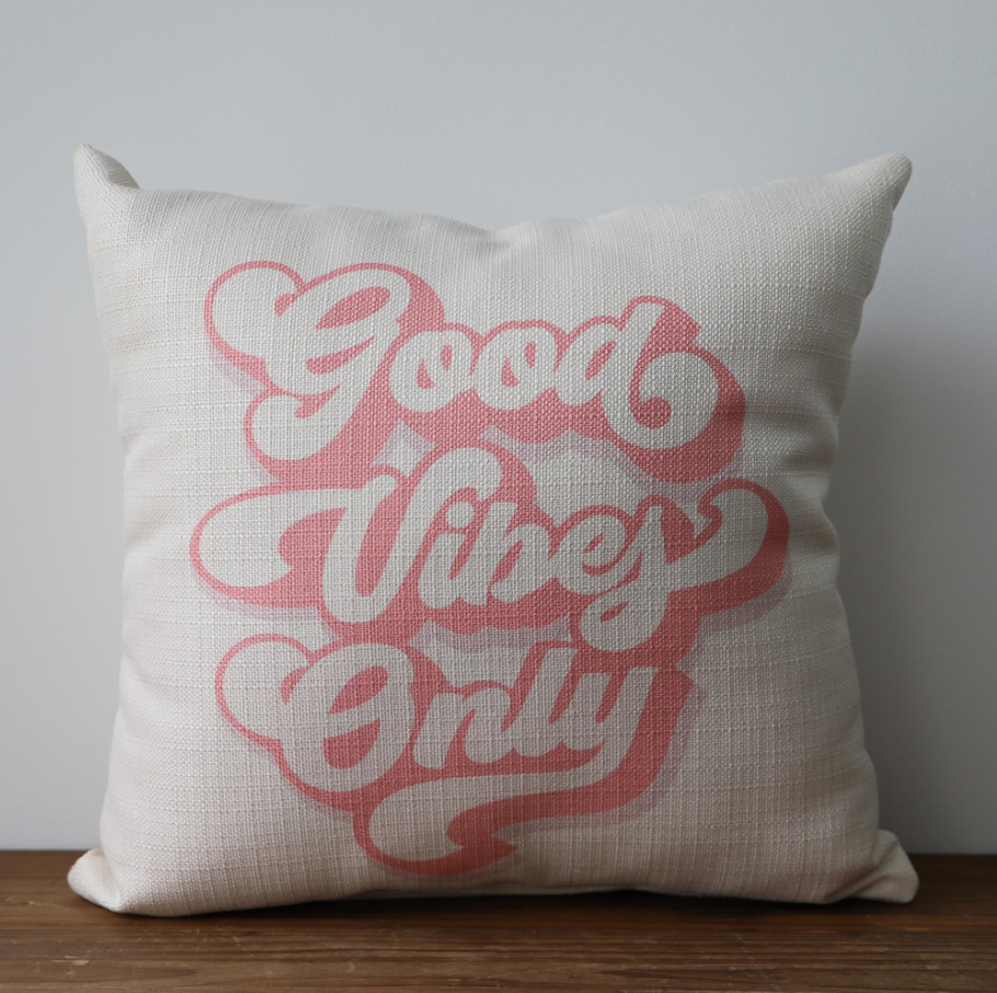 Good Vibes Pillow