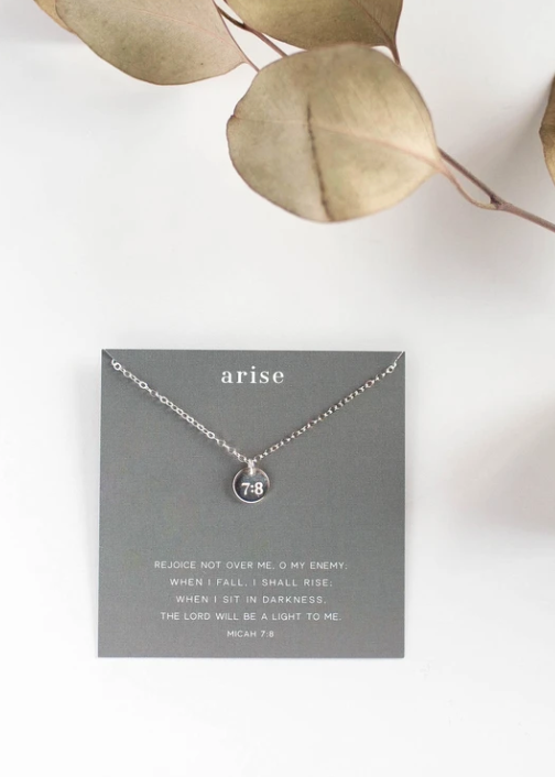 Arise Dear Heart Necklace