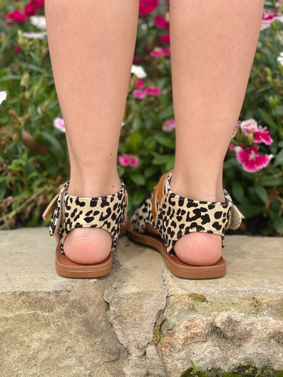 Lucy Leopard Sandal - Blowfish Kid's