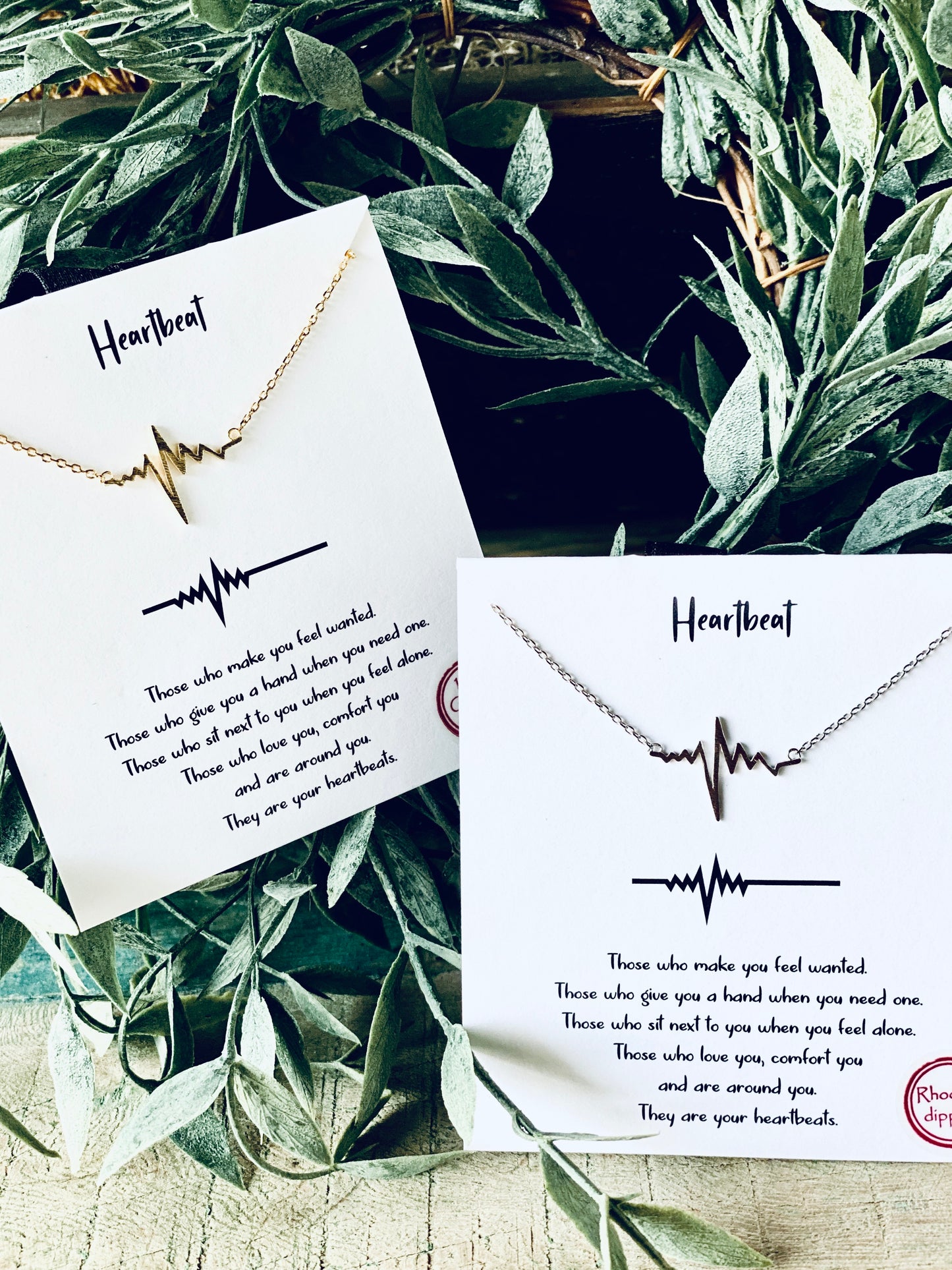 Heart Beat Necklace ( Assorted)