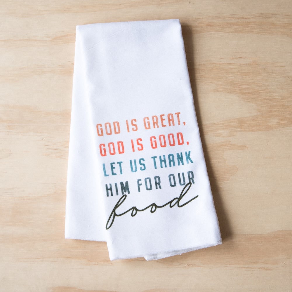 God Is Great Tea Towel