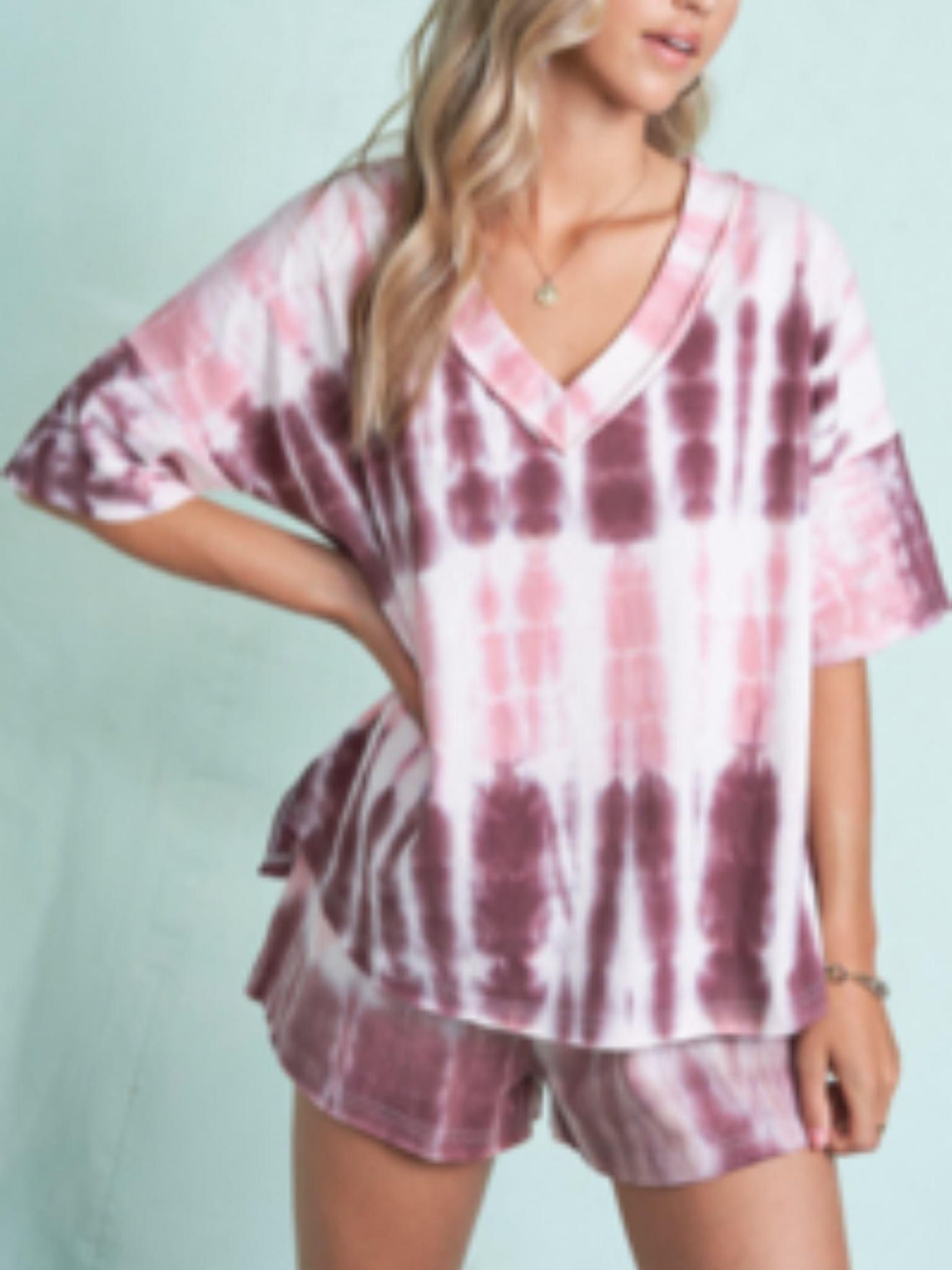 Let's Stay In Tie Dye Lounge Set