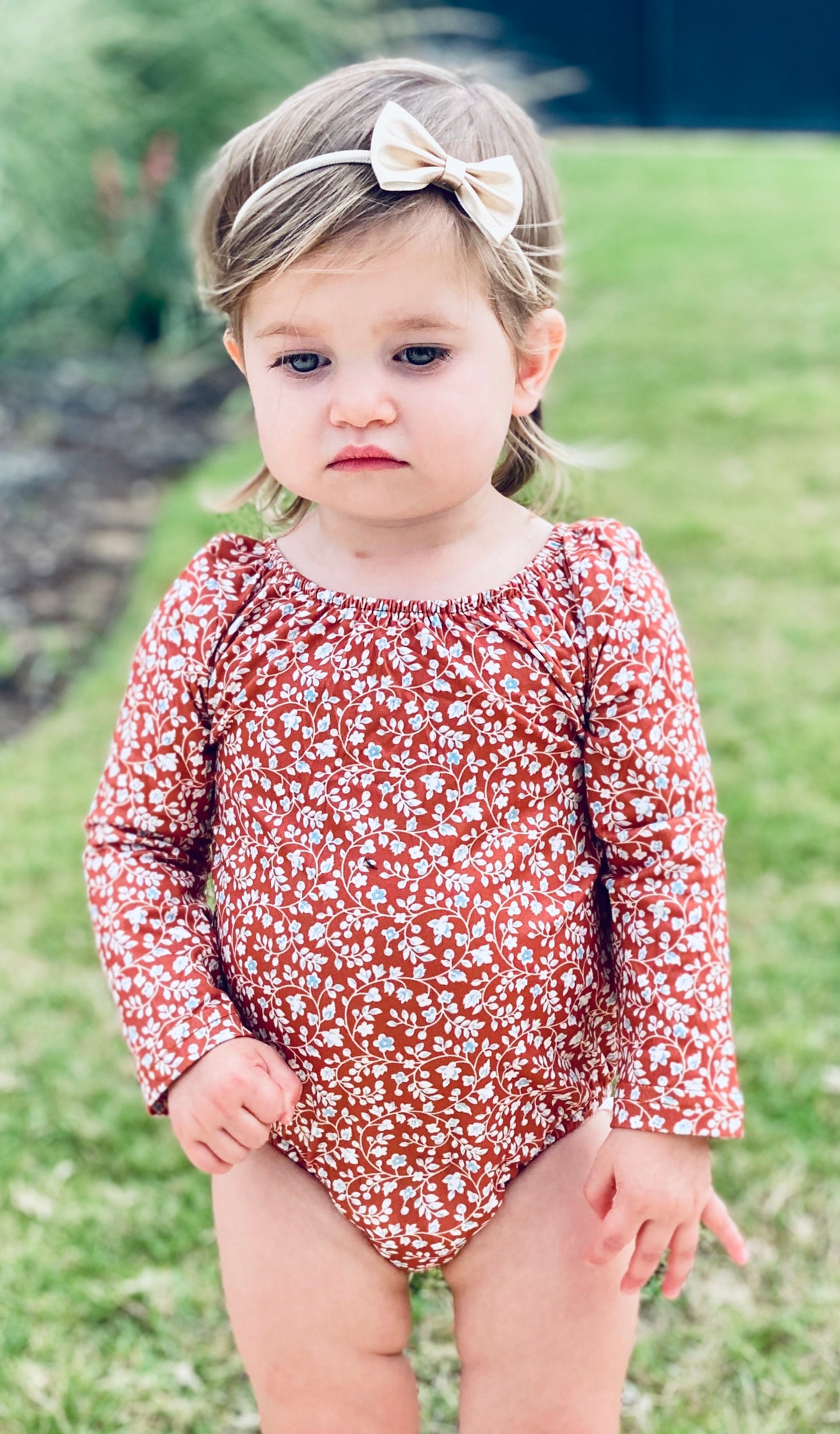 Livee Long Sleeve Leotard | Texas Wildblossom